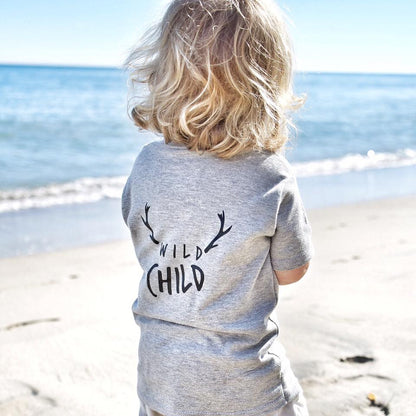 Wild Child Unisex Short Sleeve Kids T-Shirt