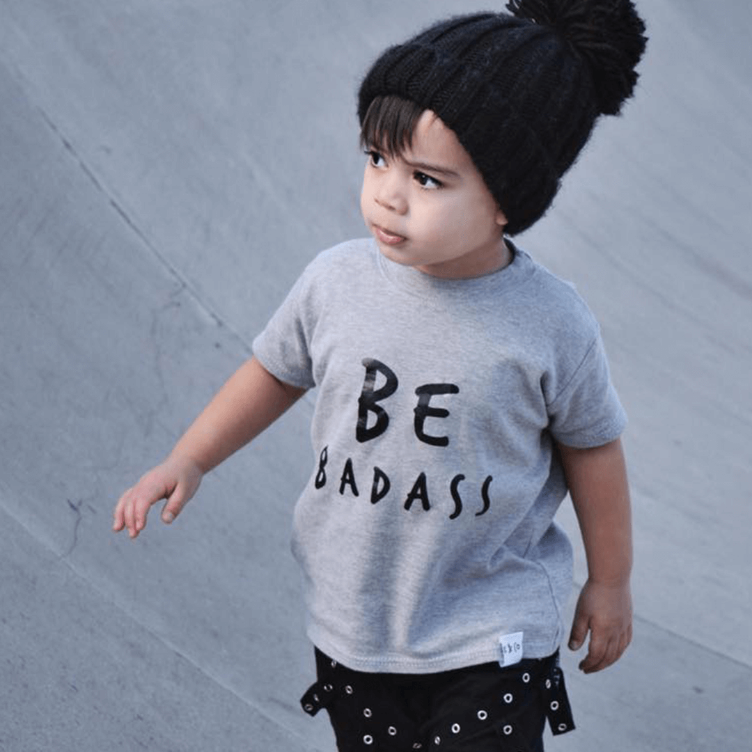 Be Badass Unisex Short Sleeve Baby T-Shirt