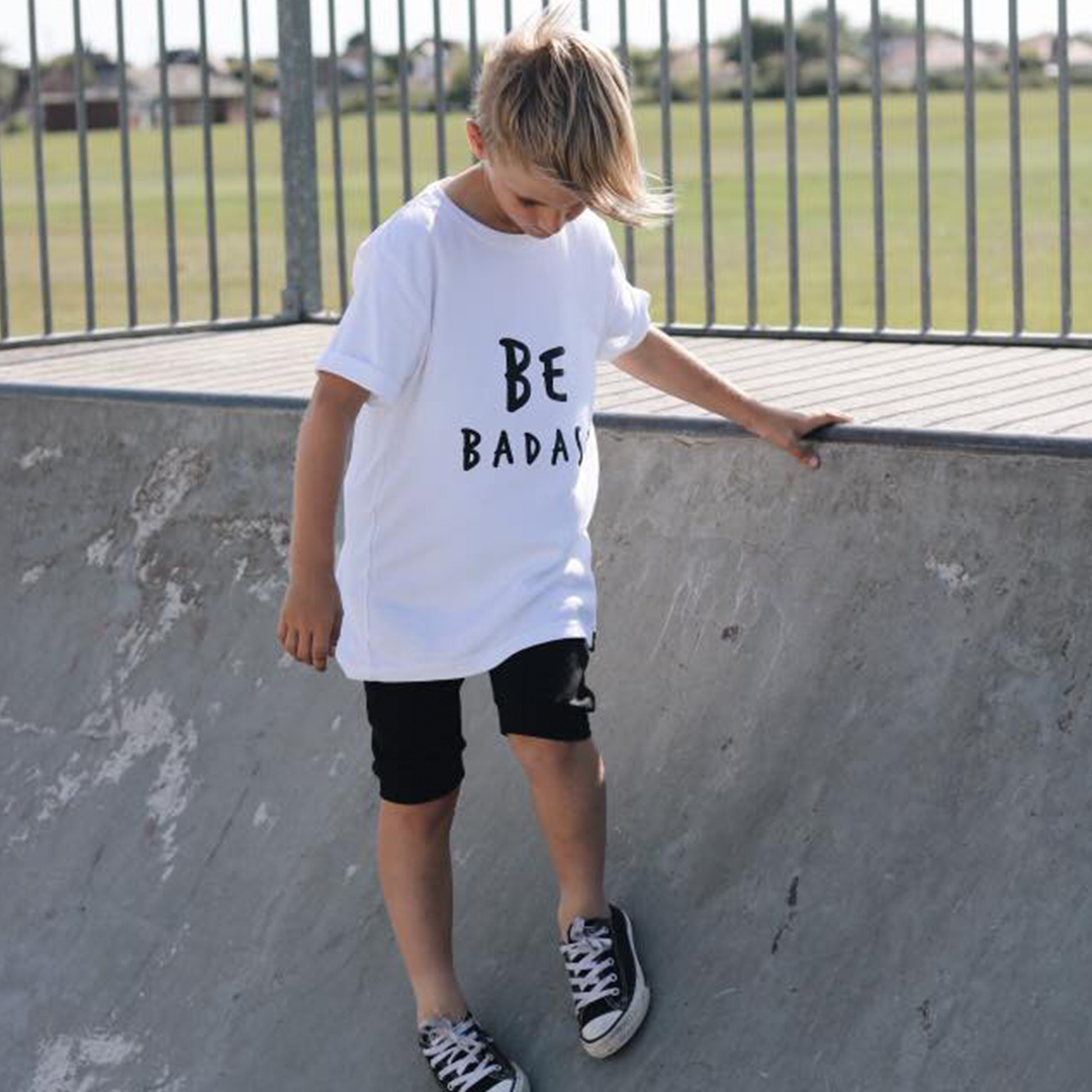 Be Badass Unisex Short Sleeve Kids T-Shirt