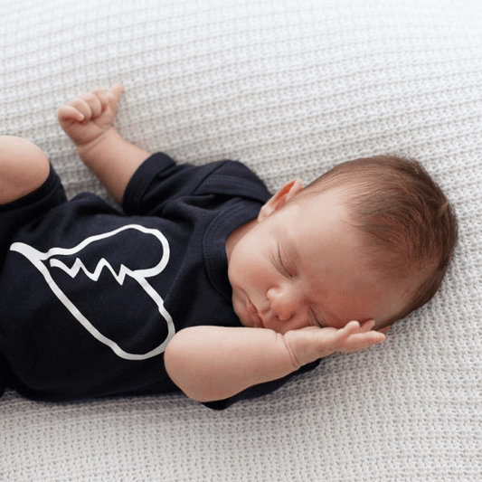 Heartbreaker Unisex Short Sleeve Baby Bodysuit