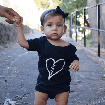 Heartbreaker Unisex Short Sleeve Baby Bodysuit