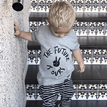 The Future Is Ours Unisex Short Sleeve Baby T-Shirt